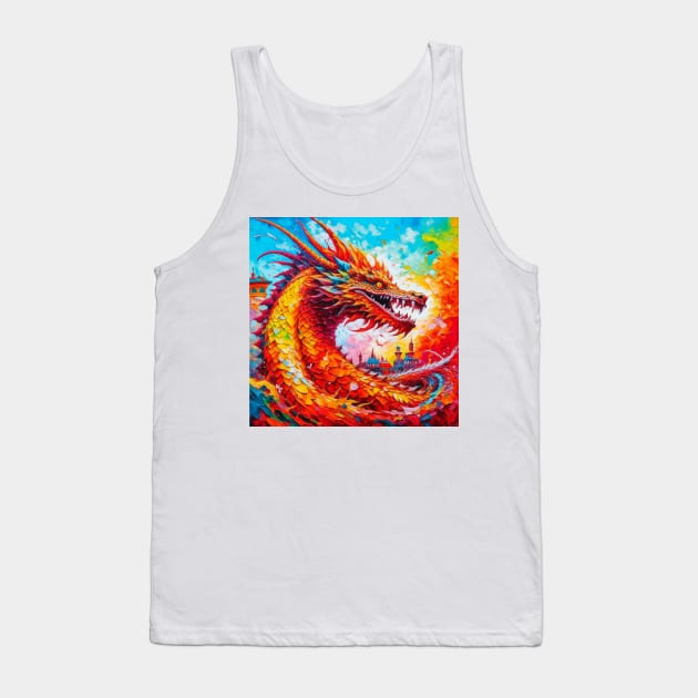 Chinese New Year 2024 Year of the Dragon Lunar New Year Happy New Year 2024 Tank Top by MyVictory